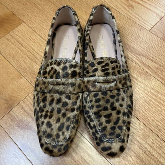 Stuart eitzman et eopard rint alf air enny oafers - Picture 3 of 3